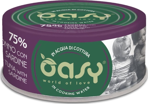 Oasy Oasy Cat More Love Tunk/Sardines 70G Box Okm-4942