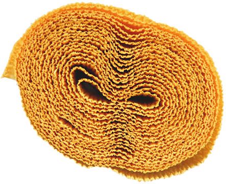 Crepe paper crepe paper Sdm mørk gul 180 g (576)