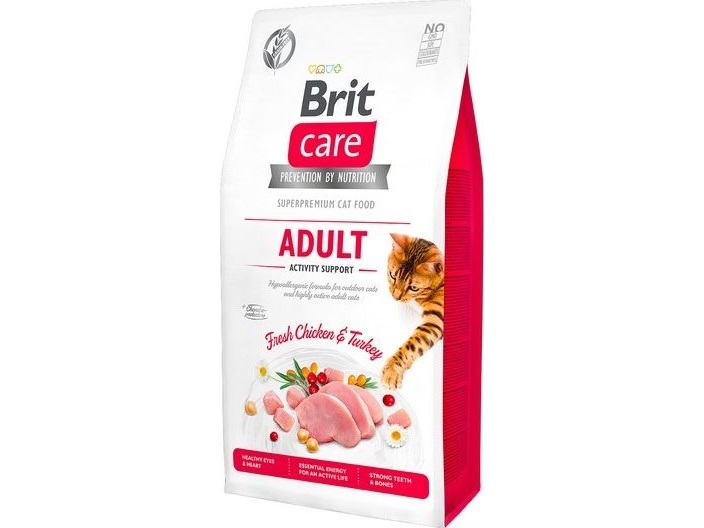 Vafo Prahs Brit Care Kot Adult 400G Activity Support Gf
