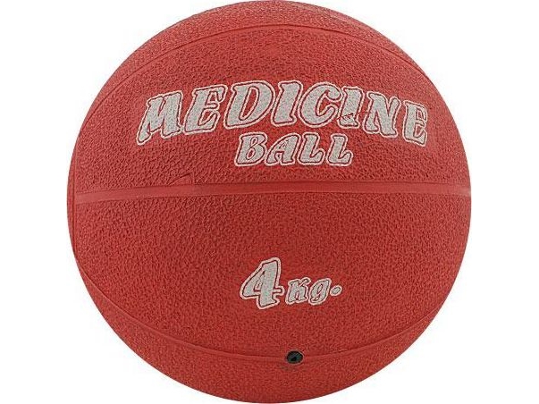Maxwel Gummi Medizinball 4 Kg 1011715 Rot