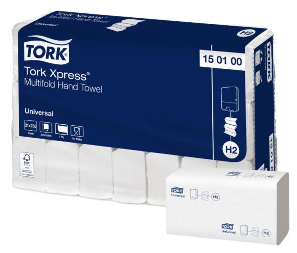TORK Paperipyyhkeet Universal 1-kertaiset