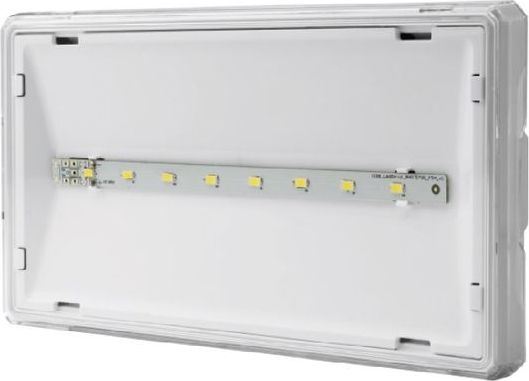 AWEX nødarmatur EXIT S IP65 ECO LED 3W 310lm 1h 1-funktion hvid ETS/3W/E/1/SE/PT/WH