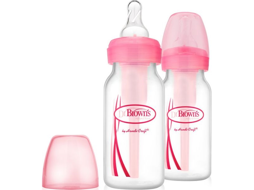 Sb42305-Feeding Bottle 120 Standard D Pp 2Pak Pink-Options