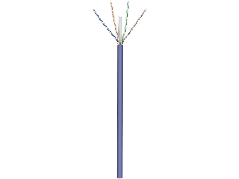 Goobay 96092, 50 m, Cat6a, U/UTP (UTP), Blå