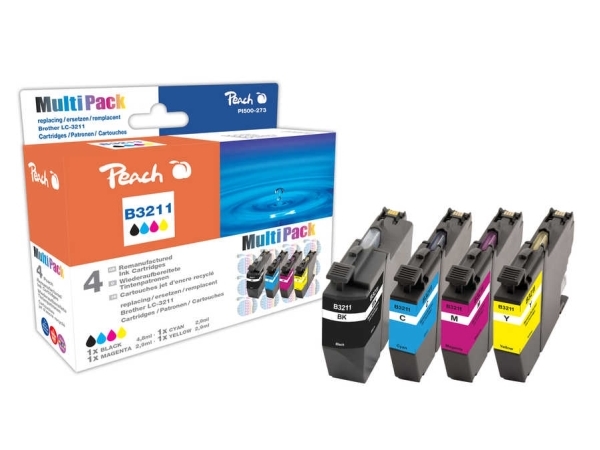Peach Pi500-273, 4,8 Ml, 8,7 Ml, 220 Seiten, 755 Seiten, 4 Stück(E), Multipack