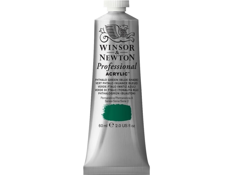 Winsor & Newton Professional Acrylic, 60 ml, Blå, Rör | Skola & Hobby - Konstmaterial - Akryl & Akvareller | GameStuff