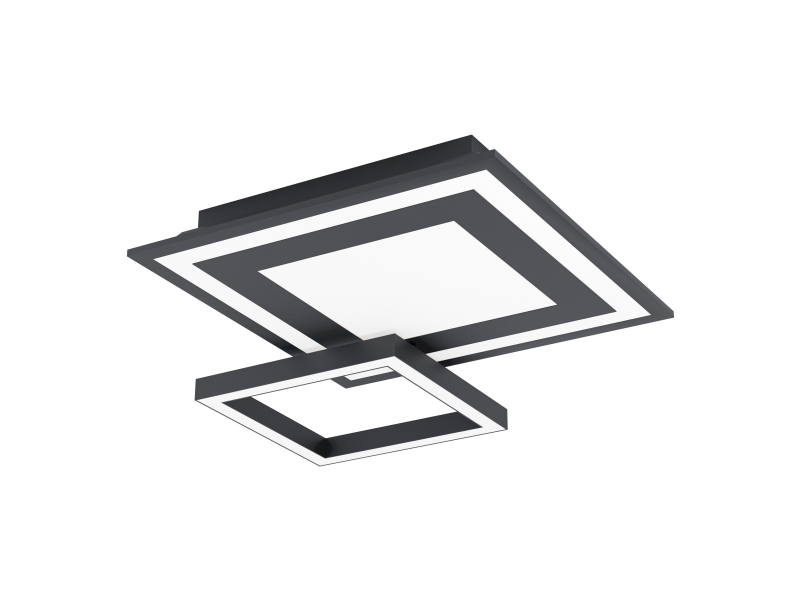 Eglo Savatarila-C, Led, Nicht Austauschbare(S) Leuchtmittel, 2750 Lm, Ip20, Schwarz, Weiß