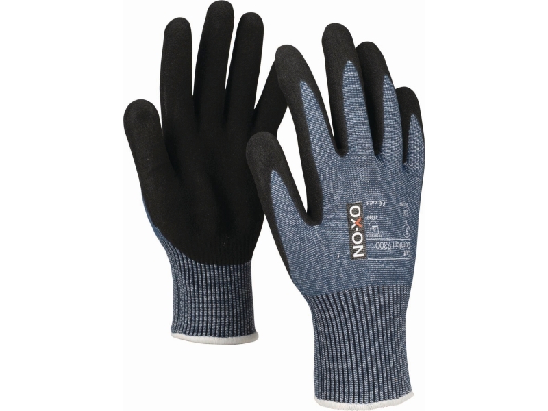 Arbetshandskar, OX-ON 9300 Cut Comfort, stl. 9 | Rengöring - Utrustning - Handskar | GameStuff