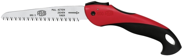 Felco 600, Beskärningssåg, Trä, Stål, Svart, Krom, Röd, Svart, Röd, 16 cm | Verktyg & Verkstad - Handverktyg - Handsågar | GameStuff