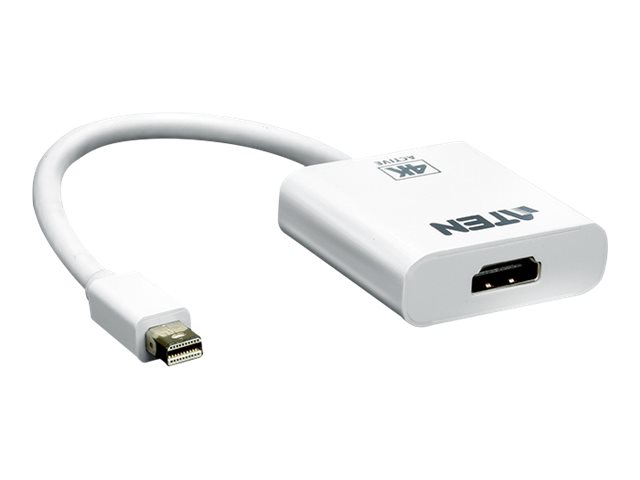 Aten 4K Mini Displayport Auf Hdmi Aktiv Adapter, Mini Displayport, Hdmi, Männlich, Weiblich, Gerade, Gerade