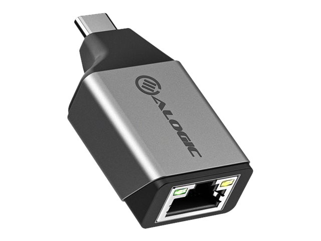 ALOGIC Ultra Mini - Netværksadapter - USB-C 3.2 Gen 1 - Gigabit Ethernet x 1 - space grey