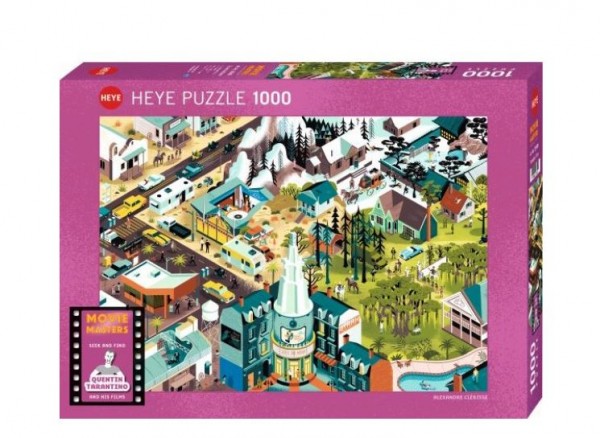 Heye Puzzle 1000 Tlg. Quantin Tarantino Heye Movies