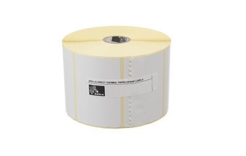 Zebra Z-Perform 1000D - Papir - glat - permanent akryllisk klæbemiddel - ubelagt - perforeret - hvid - 102 x 178 mm 400 etikette(r) (1 rulle(r) x 400