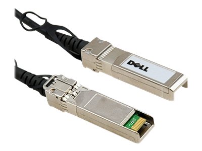 Dell 10Gbe Copper Twinax Direct Attach Cable - Direkte Påsætning-Kabel - Sfp+ (Han) Til Sfp+ (Han) - 3 M - Dobbelt-Axial - For Networking N1148 Powe