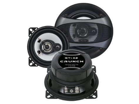 Crunch Gti-42 3-Vejs Triaksial-Indbygningshøjtaler 100 W Indhold: 1 Paar