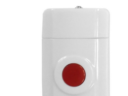 Iget Security P7, Kabellos, 5 - 95%, -10 - 50 °C, 12V Battery, Type A23, Rot, Weiß