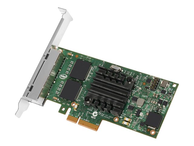 Intel Ethernet Server Adapter I350-T4 - Netværksadapter - Pcie 2.1 X4 Lavprofil - Gigabit Ethernet X 4