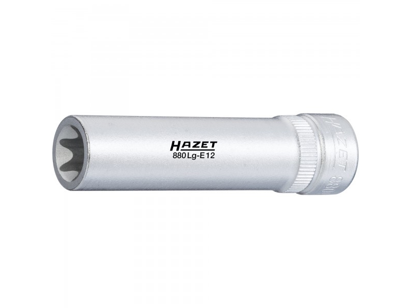Hazet 880Lg-E14, Sokkel, 3/8", Metric, 1 Hoved(Er), E14, 1,85 Cm