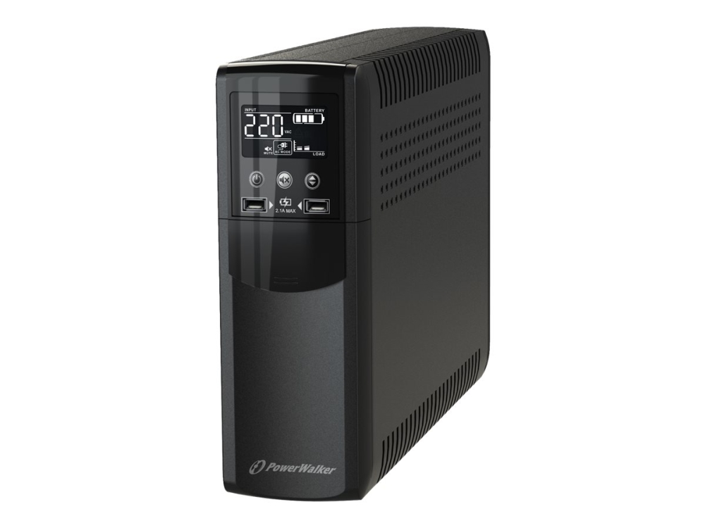 Powerwalker Vi 1500 Csw Fr - Ups - Ac 170 - 280 V - 900 Watt - 1500 Va - 9 At - Usb - Output-Stikforbindelser: 8