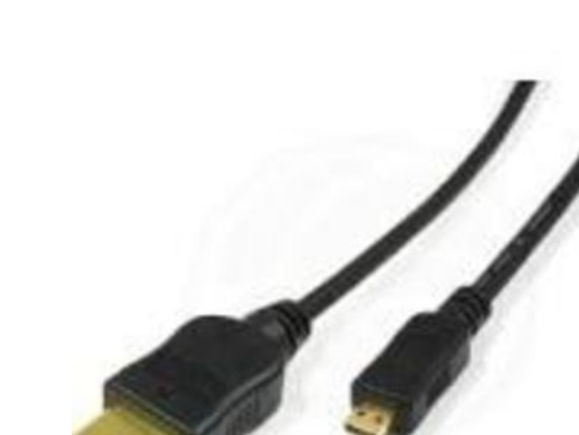 Mediarange 1M, Hdmi A - Hdmi D, 1 M, Hdmi Type A (Standard), Hdmi Type D (Micro), Sort