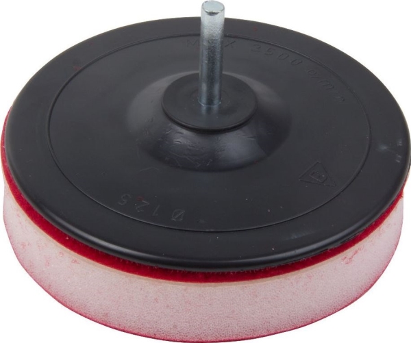 Mega Gummiskive 125Mm, Stang (Stang) + Gabka Distance (Gummiskive 125 Mm Stang) - 27039