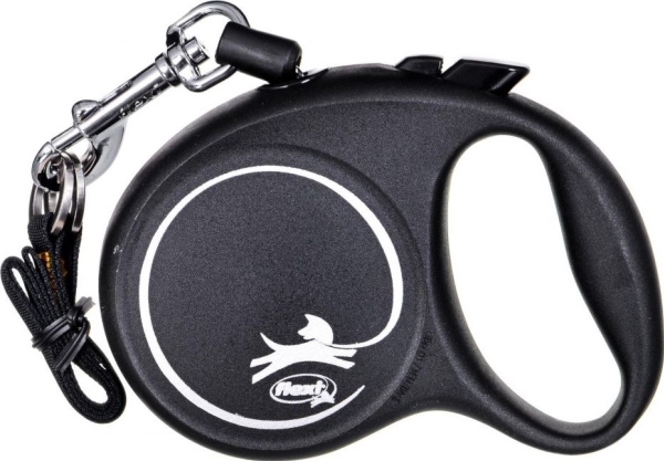 Flexi Schwarz Designxs Cord (3M) Silber