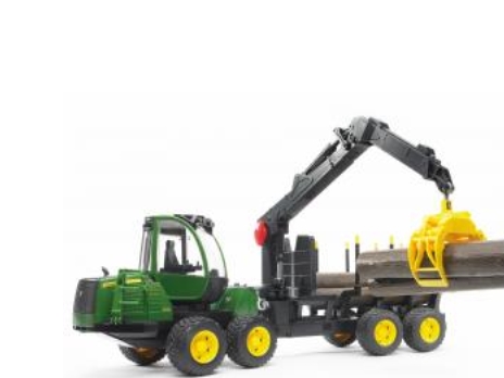 BRUDER JOHN DEERE 1210E, 4 vuosi/vuosia, Polykarbonaatti, Musta, Vihreä, Keltainen