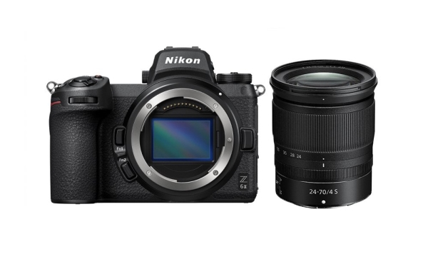 Nikon Z 6II, 24,5 MP, 6048 x 4024 pixlar, CMOS, 4K Ultra HD, Pekskärm, Svart | Digitala kameror - Kompakt | GameStuff