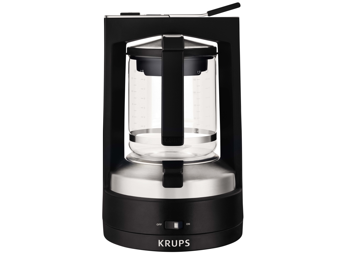 Krups T8 KM468910 - Kaffemaskine - 14 kopper - sort/rustfrit stål