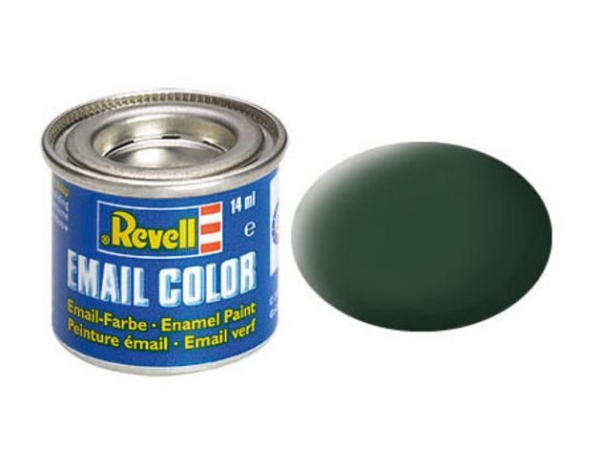 Revell Dark green, mat RAF 14 ml-tin, Grön, 1 styck | Hobby - Färg vattenbaserad - Övriga | GameStuff