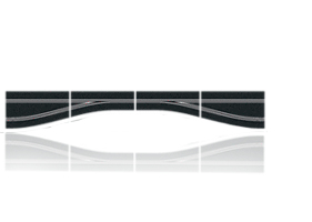 Carrera Toys Narrow Section, Sort