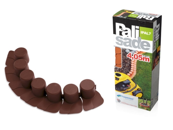 Prosperplast IPAL7, Gräskant, Plast, Brun, 60 mm, 4,05 m, Låda | Trädgården - Trädgårdstillbehör | GameStuff