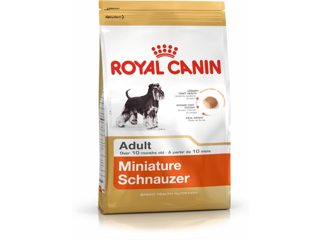 Royal Canin Zwergschnauzer Adult, Voksen, Zwergschnauzer, Mini (5 - 10Kg), 3 Kg