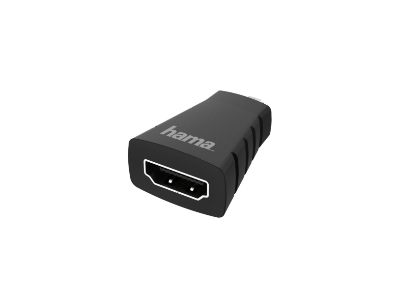 Hama 00200348, Hdmi Type D (Micro), Hdmi Type A (Standard), Sort