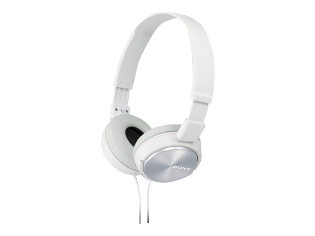 Sony Mdr-Zx310ap, Kabelgebunden, 10 - 24000 Hz, Anrufe/Musik, 125 G, Kopfhörer, Weiß
