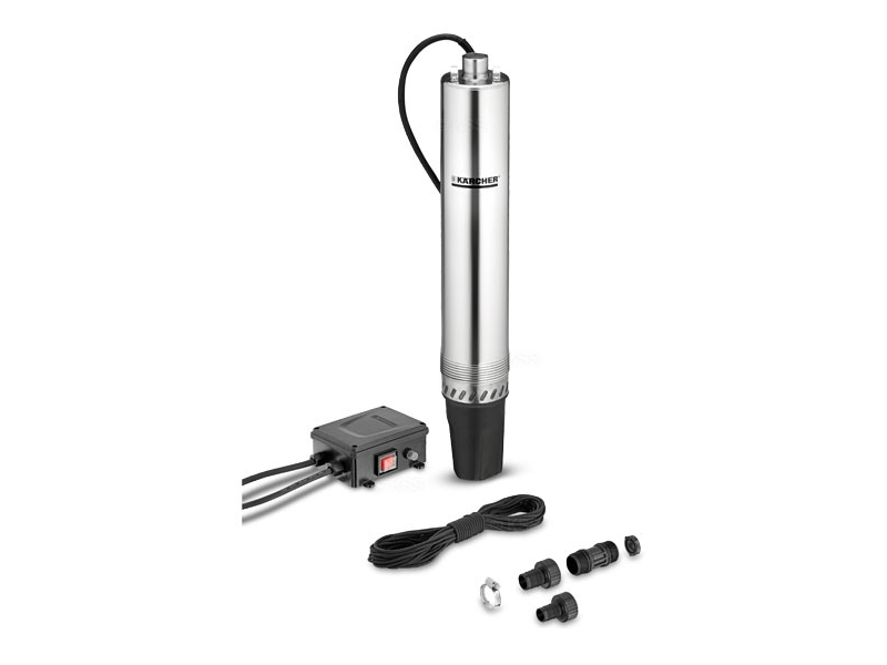 Kärcher BP 4 Deep Well, 700 W, 4,3 Bar, 4600 l/h, Svart, Metallisk | Trädgården - Bevattning av trädgårdar - Dränkbara pumpar | GameStuff