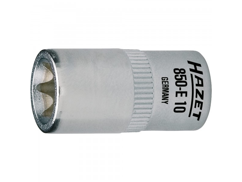 Hazet 850-E4, Sokkel, 1/4", Metric, 1 Hoved(Er), E4, 1,1 Cm