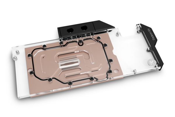 Ek Water Blocks Quantum Vector Rx 6800/6900 Silver Vattenblock Vatska Koppar Plexiglas 1/4  " Amd Radeon Rx 6800/6900 Reference