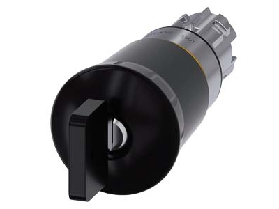 Siemens Pilzdrucktaster, 40Mm, Schwarz, Key-Release, 164 G, 100 Mm, 45 Mm, 45 Mm