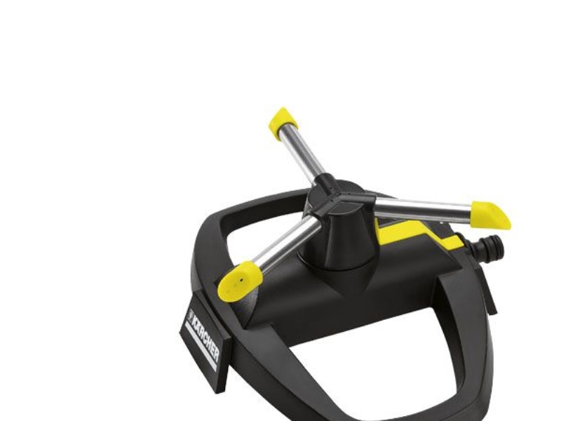 Kärcher RS 130/3, Roterende vandsprinkler, 133 m², 4 bar, Sort, Metallic, Gul
