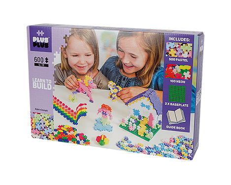 Plus-Plus Pastel Learn To Build