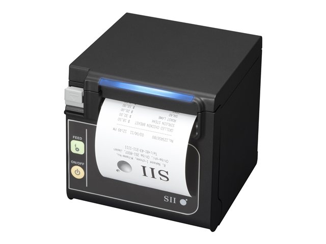 Seiko Instruments Rp-E11 - Kvitteringsprinter - Termisk Linje - Rulle (8 Cm) - 203 Dpi - Op Til 350 Mm/Sek. - Usb - Skærer - Sort