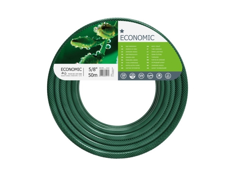 CELLFAST 10-012, 50 m, Over jorden, Grøn, Polyester, 20 bar, 1,5 cm