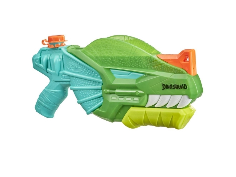 Nerf Super Soaker Dino Soak, Soaker-vattenpistol, Multifärg, 6 År | Utomhusleksaker - Softguns och Blasters - NERF | GameStuff