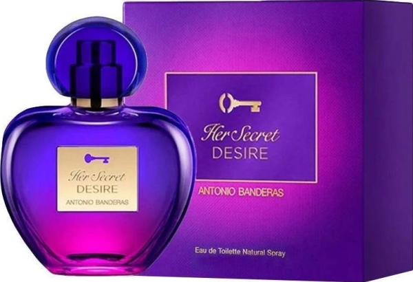 Antonio Banderas Antonio Banderas Her Secret Desire Eau De Toilette 80Ml