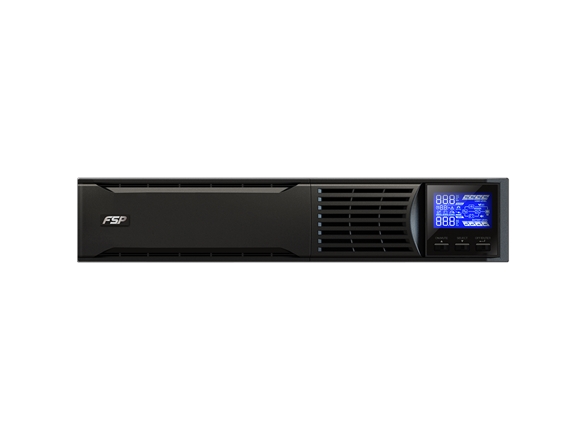 Fsp/Fortron Champ Rack 3K, Dobbeltkonvertering (Online), 3 Kva, 2700 W, Ren Sinus, 100 V, 240 V