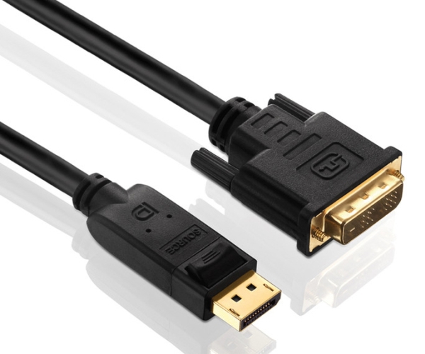 Purelink Flexinstall Pi5200-010, 1 M, Dvi-D, Displayport, Männlich, Männlich, Gerade