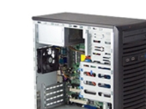 Supermicro Fan-0113L4, Ventilator, 8 Cm, 2800 Rpm, Schwarz