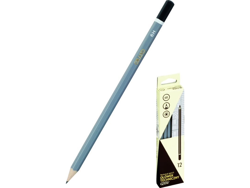 Grand TECHNICAL PENCIL 6B GRAND (12)