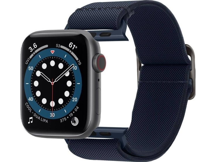 Spigen Amp02287, Band, Smartwatch, Marineblå, Apple, Apple Watch Ultra 49Mm (2022) Apple Watch Series 8 45Mm (2022) Apple Watch Series 7 45Mm (2021).